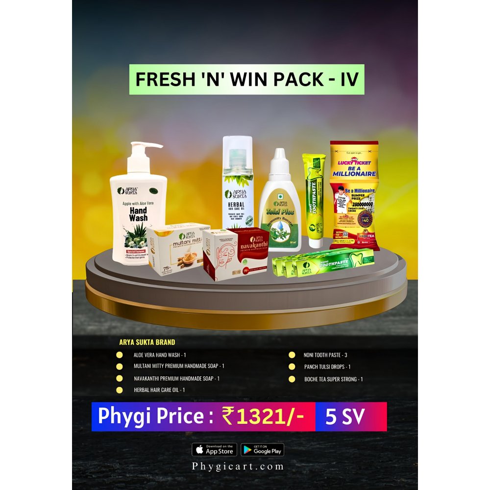 FRESH ‘N’ WIN PACK – IV